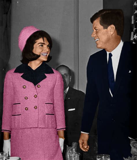 jackie kennedy pink suit photos